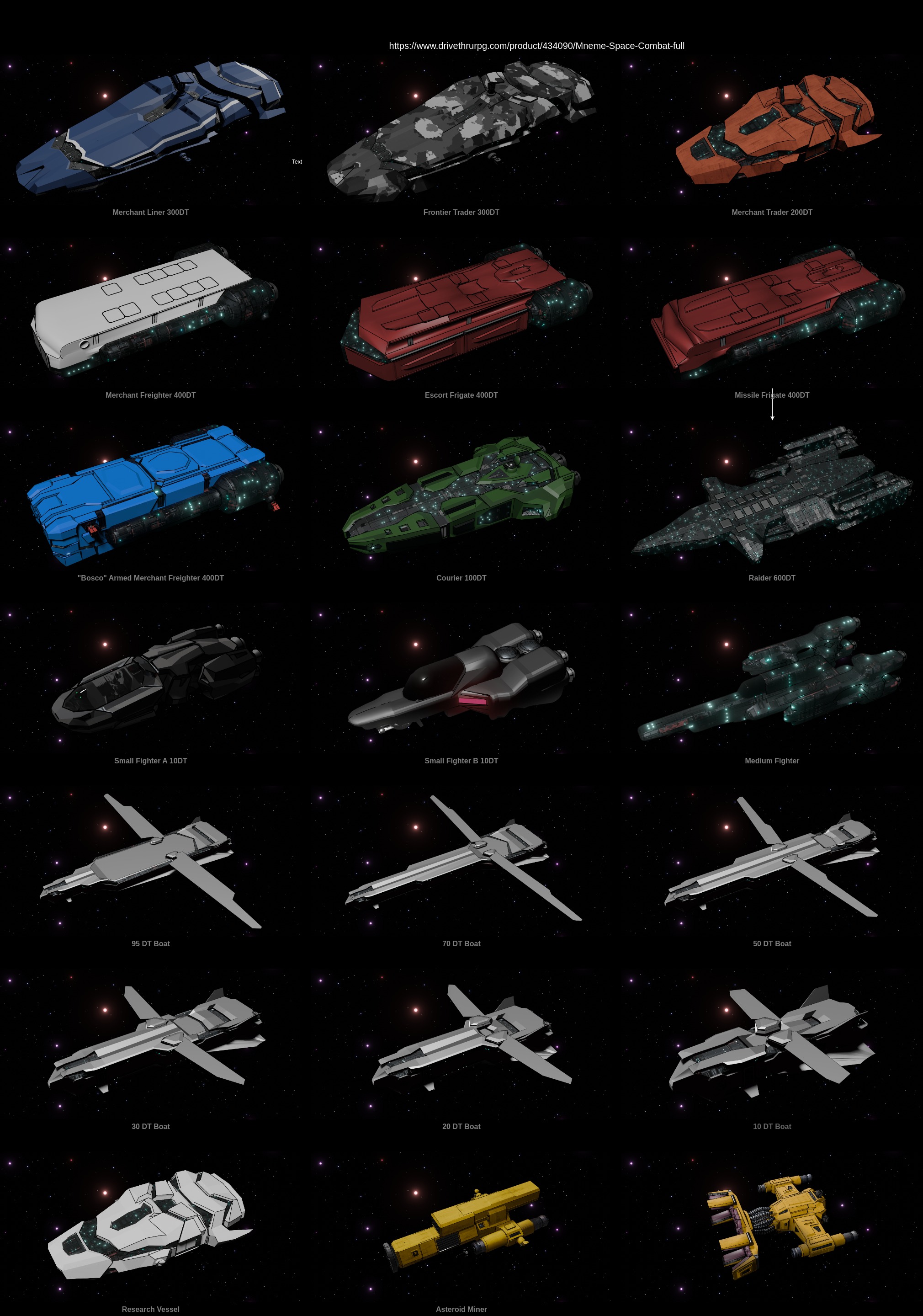 Mneme Space Combat ships profile
