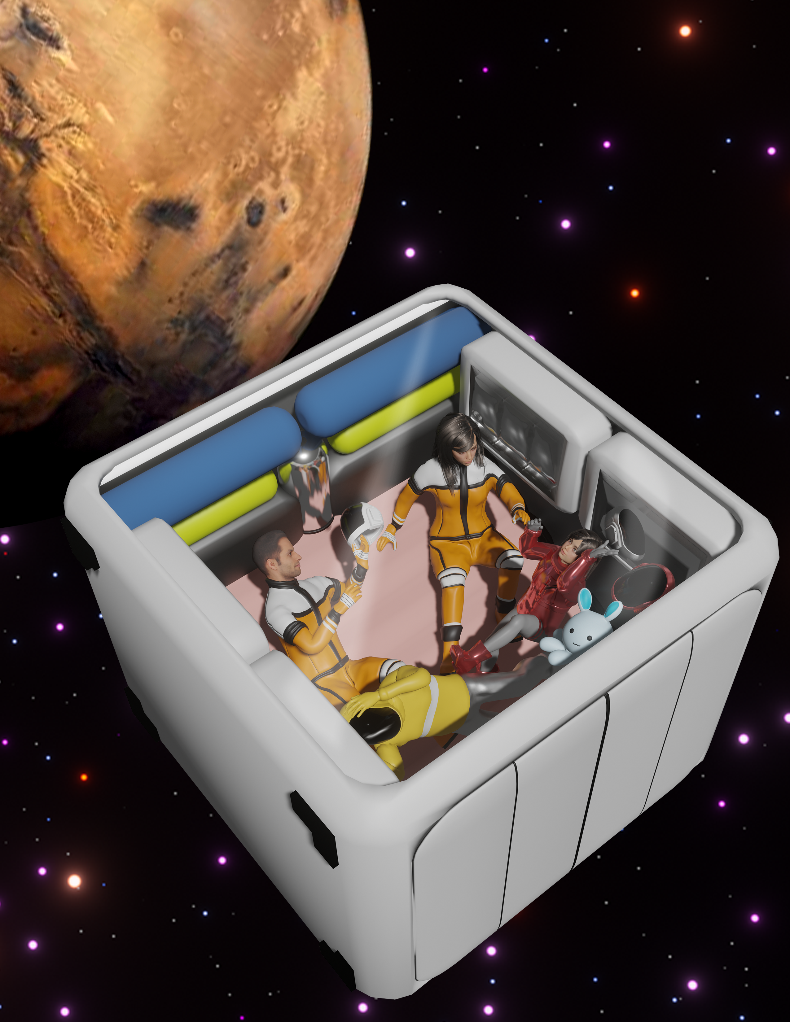 Pod in Space